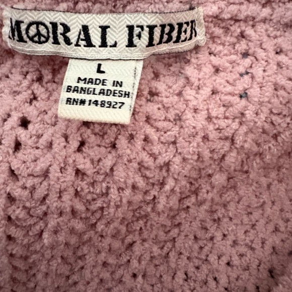 🚨SOLD🚨Moral Fiber Distressed Sweater Vest and Nordstrom Collar Dress - Picture 7 of 7